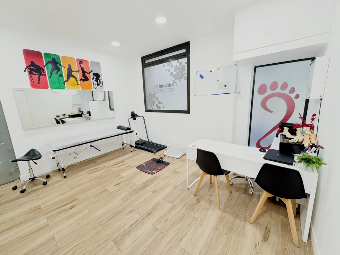 Sala de exploración de Clínica del Peu Barceloneta