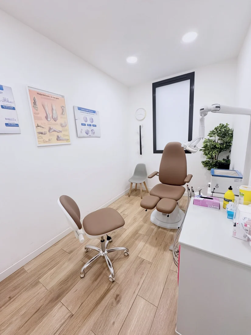 Sala de quiropodia de Clínica del Peu Barceloneta