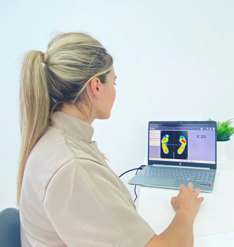 Estudio biomecánico de la pisada en Clínica del Peu